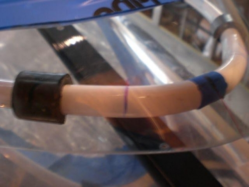 Rear bow index marks