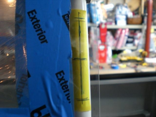 Right side index marks