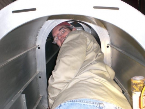 Stringing Rudder Cables