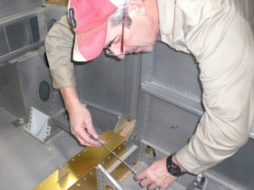 Running rudder cables