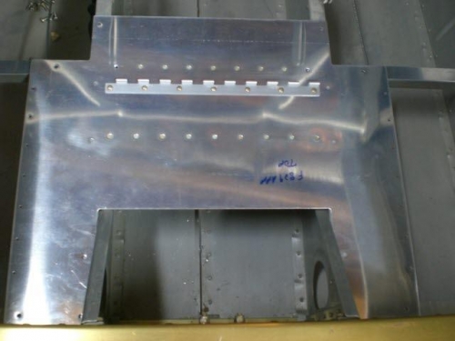 First floor complete and in place