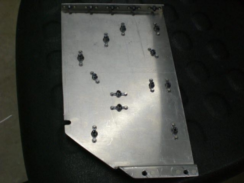 All nutplates installed