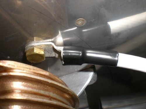Engine Ground on FOT brass bolt
