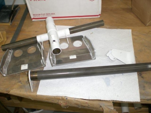 Began to Assemble Rudder Pedals