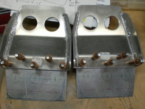 Pedals & Extensions drilled