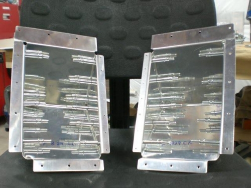 Clecoed and matchdrilled