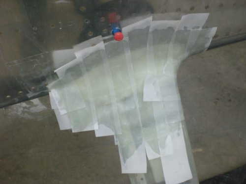 Completed both upper fairings and fiberglassed