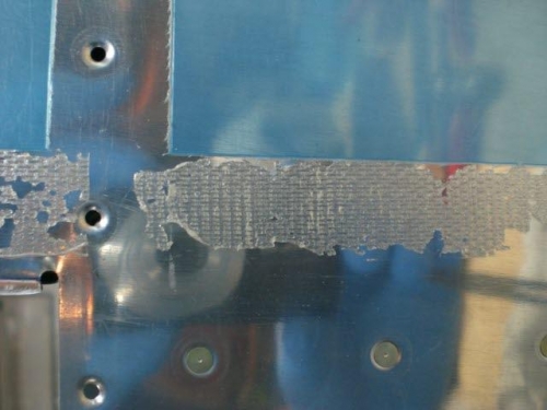 Glue that must be removed!