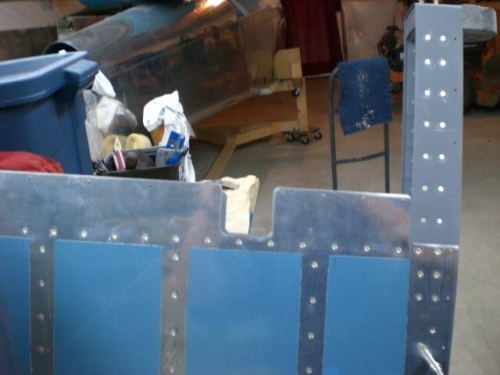 Elevator Skin Riveting