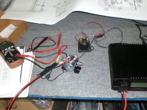 Testing and playing with contactors