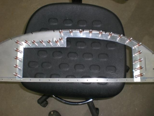 Fitting doubler to bulkhead