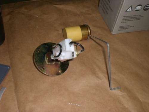 Right Wing Fuel Sender unit ready