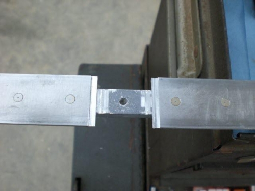 Machining complete on Rail