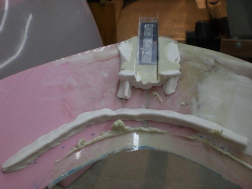 Skirt Removed after curing