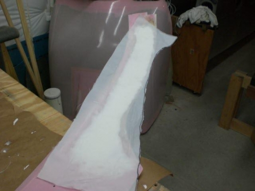 Right fairing interior