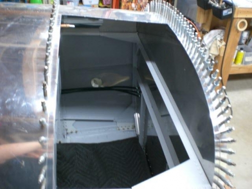 Baggage door opening