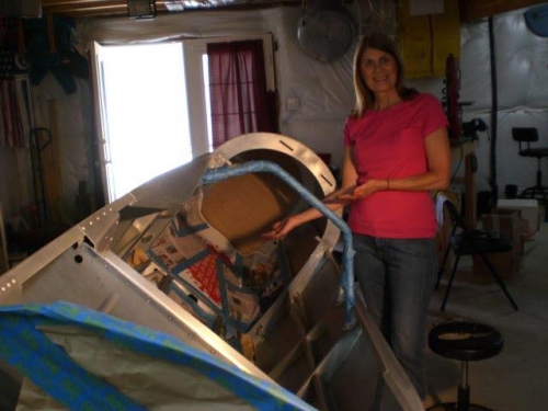 The star of the taping - Lady Kathryn