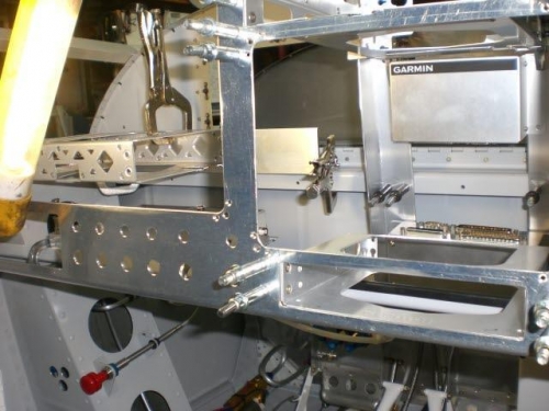 View through G3X holes