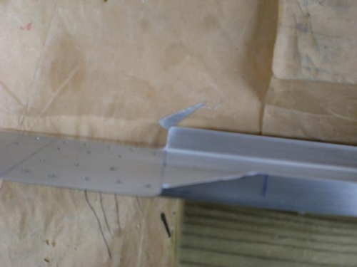 Angles Marked and cut