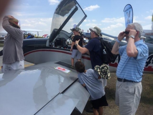 My brother and grandchildren