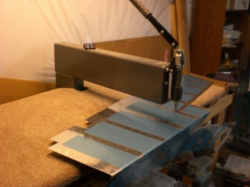 Matchdrilled and dimpling