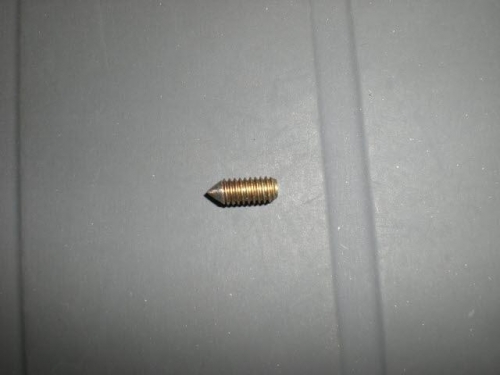 Made a transfer screw