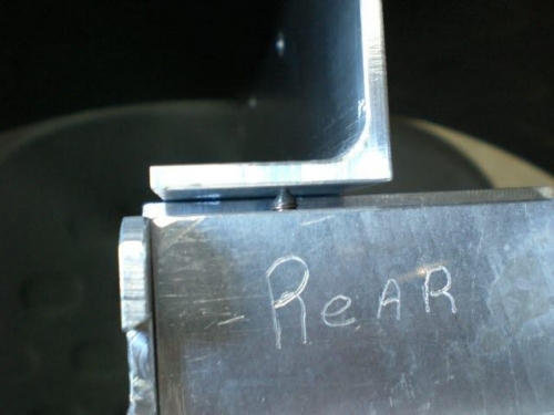 Screw in location ready to xfer