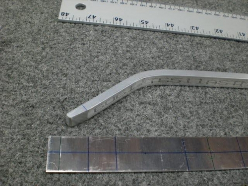 Canopy Rail Parts modified and marked