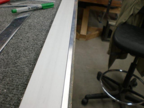 Marking spacer centerline