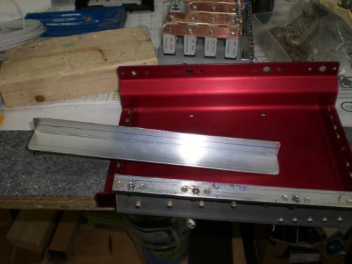 Angle to be added to battery tray