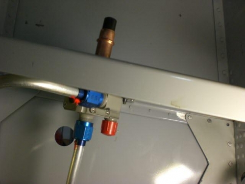 Fuel Lines connected