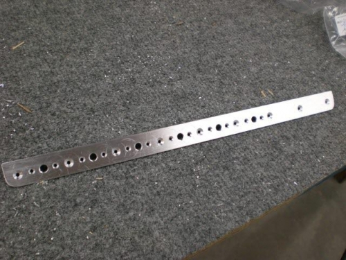 Rivet and nutplate holes