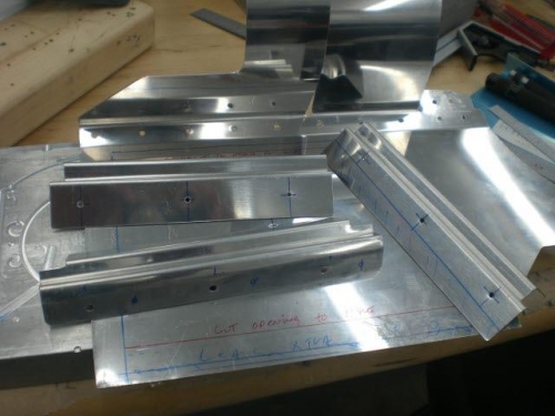 Ramp and snorkle parts