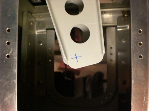 Elevator horn before grinding