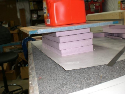 Making a foam block