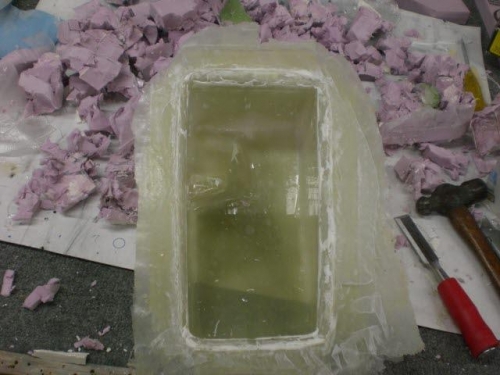 Foam Removed - Inside View