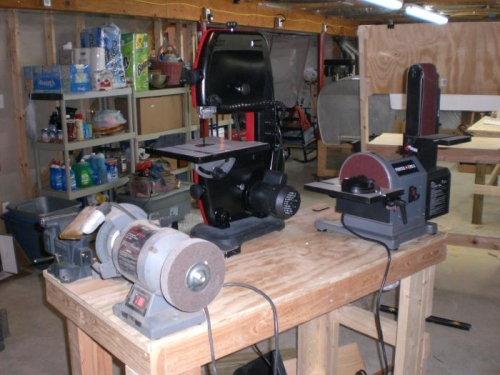 Sander/Grinder/Band Saw Table