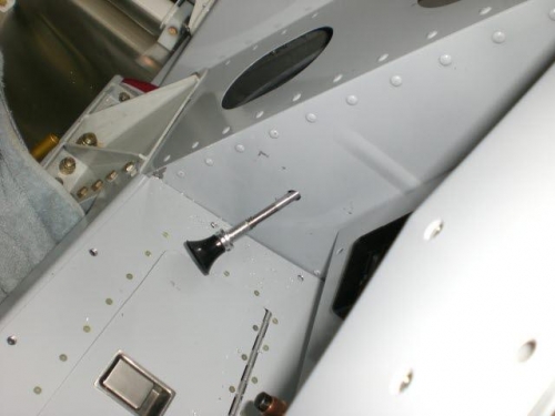 Locate and drill Oil Cooler Control