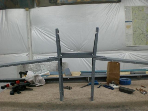 Front spar with HS 404 & 405