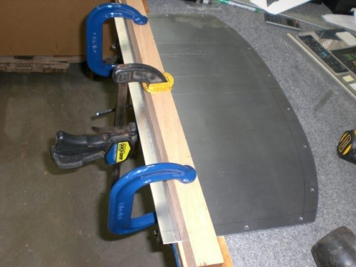 Set up to bend bottom