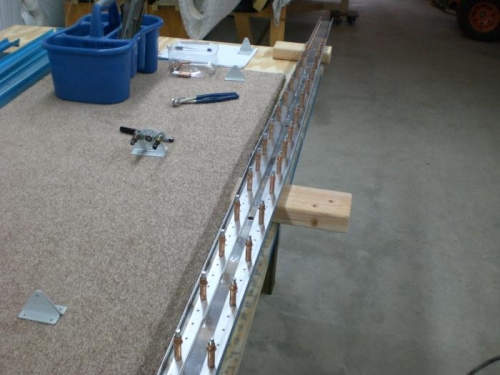 Rear Spar with Reinforcements