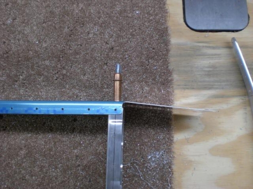 6 degree bend in front spar