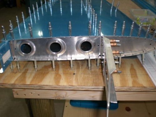 Drilled Ribs to front spar