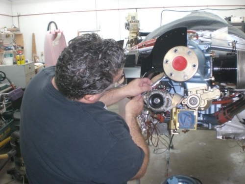 Rob working alternator