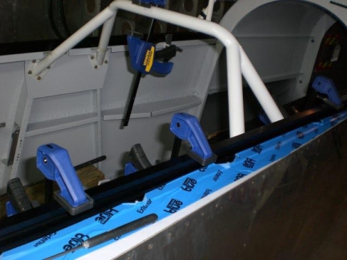 Clamped for drilling