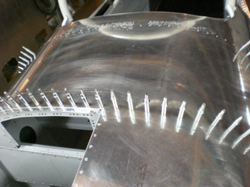 Get top skin back on.