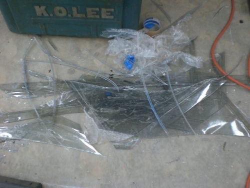 Scrap Plexi Pile Grows