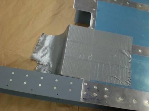 Step one Duct Tape!