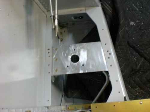 Fuel Valve Bracket Temp install