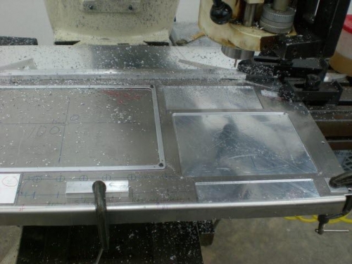 Right side of panel complete